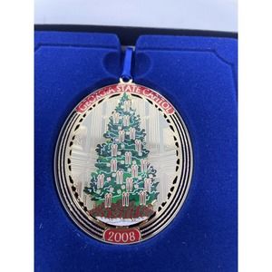 NEW 2008 Georgia State Capital Christmas Tree Ornament with Box and Paper￼